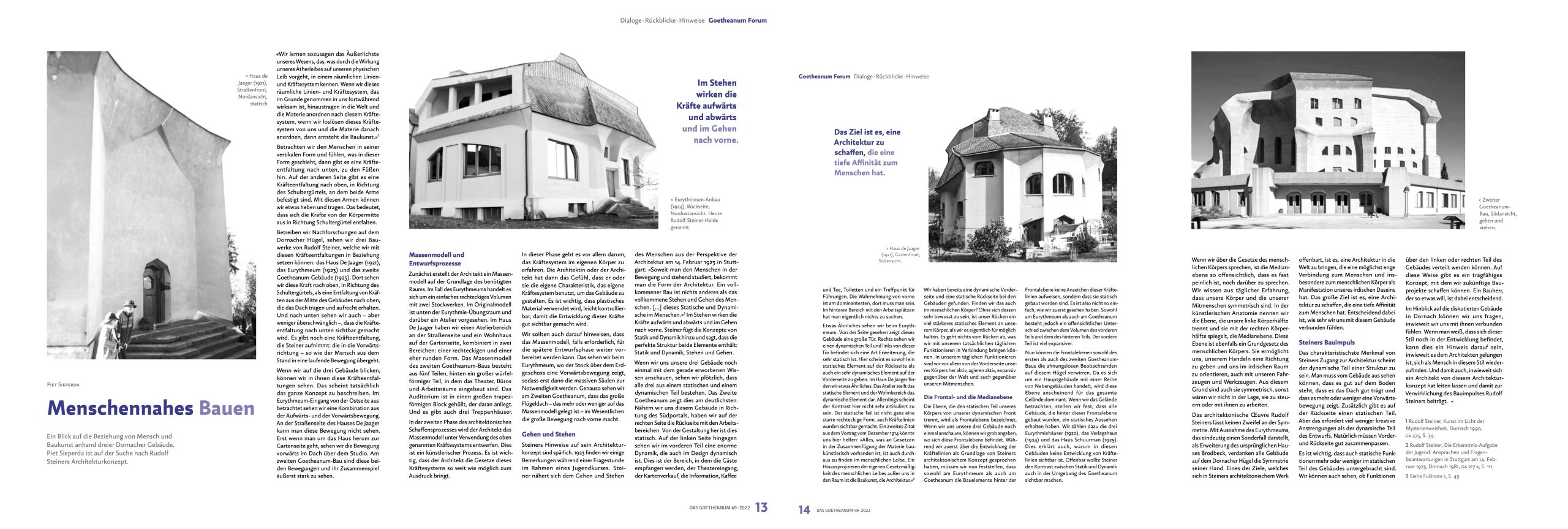 Rudolf Steiner Architektur -